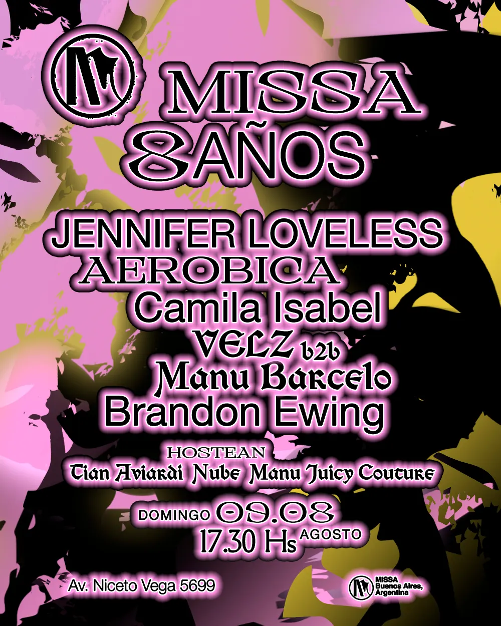 Poster for MISSA Aniversario 8