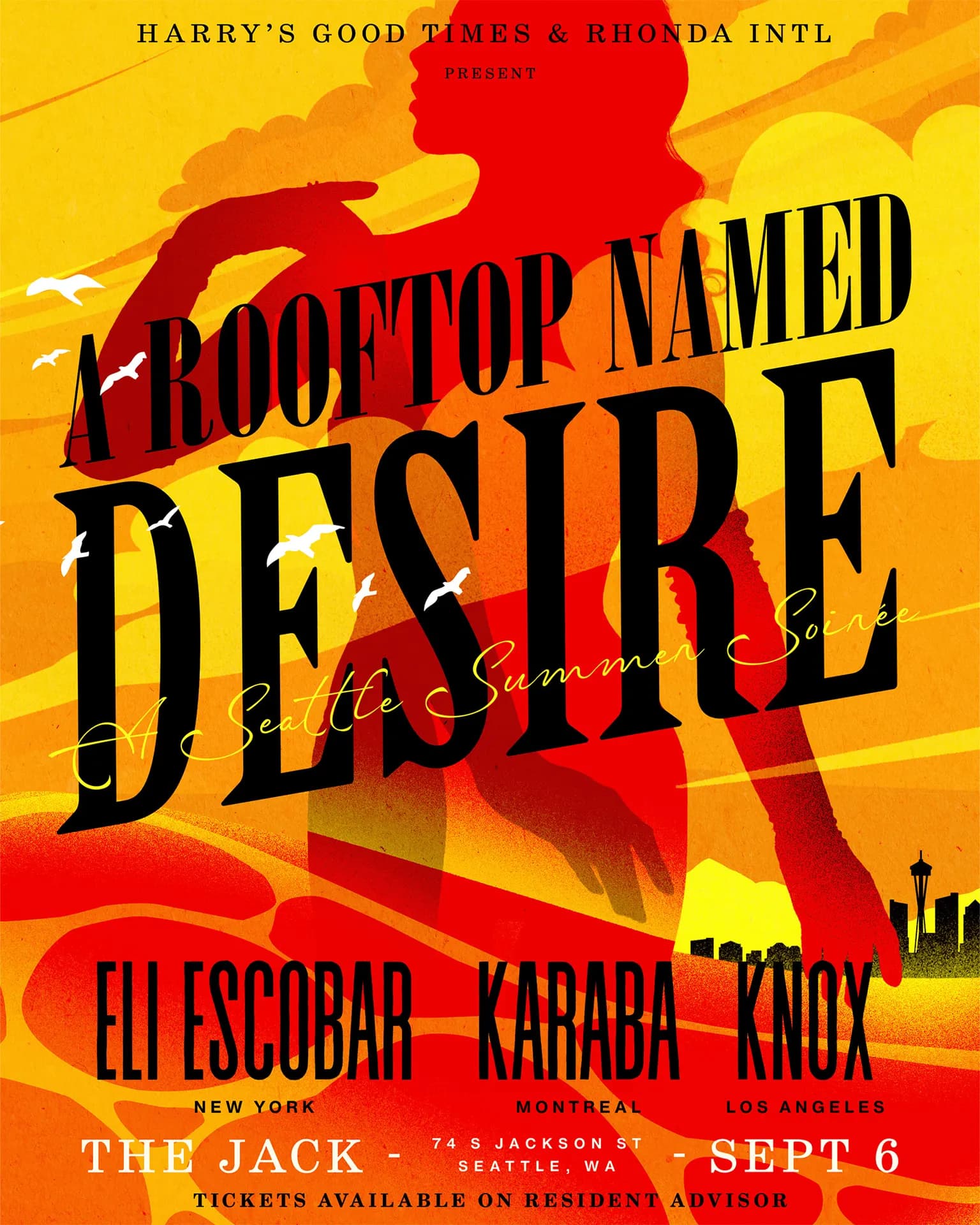 Poster for A Rooftop Named Desire