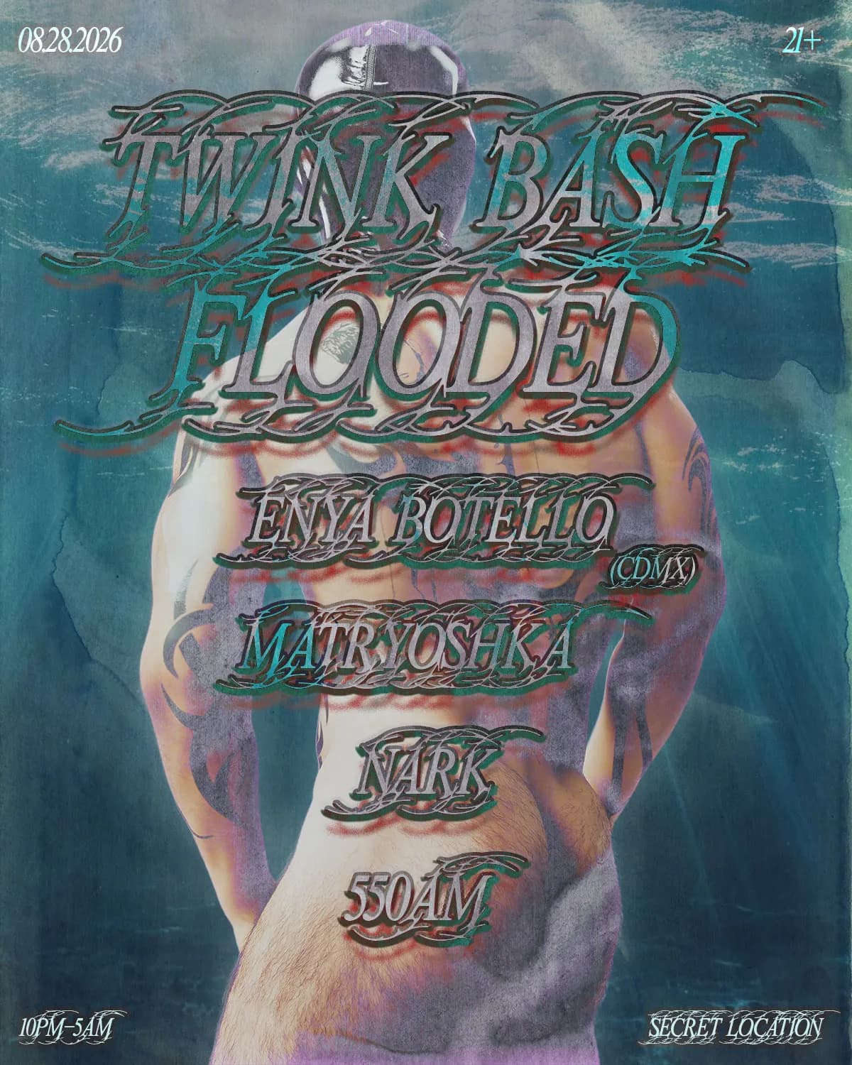 Poster for Twink Bash Underground