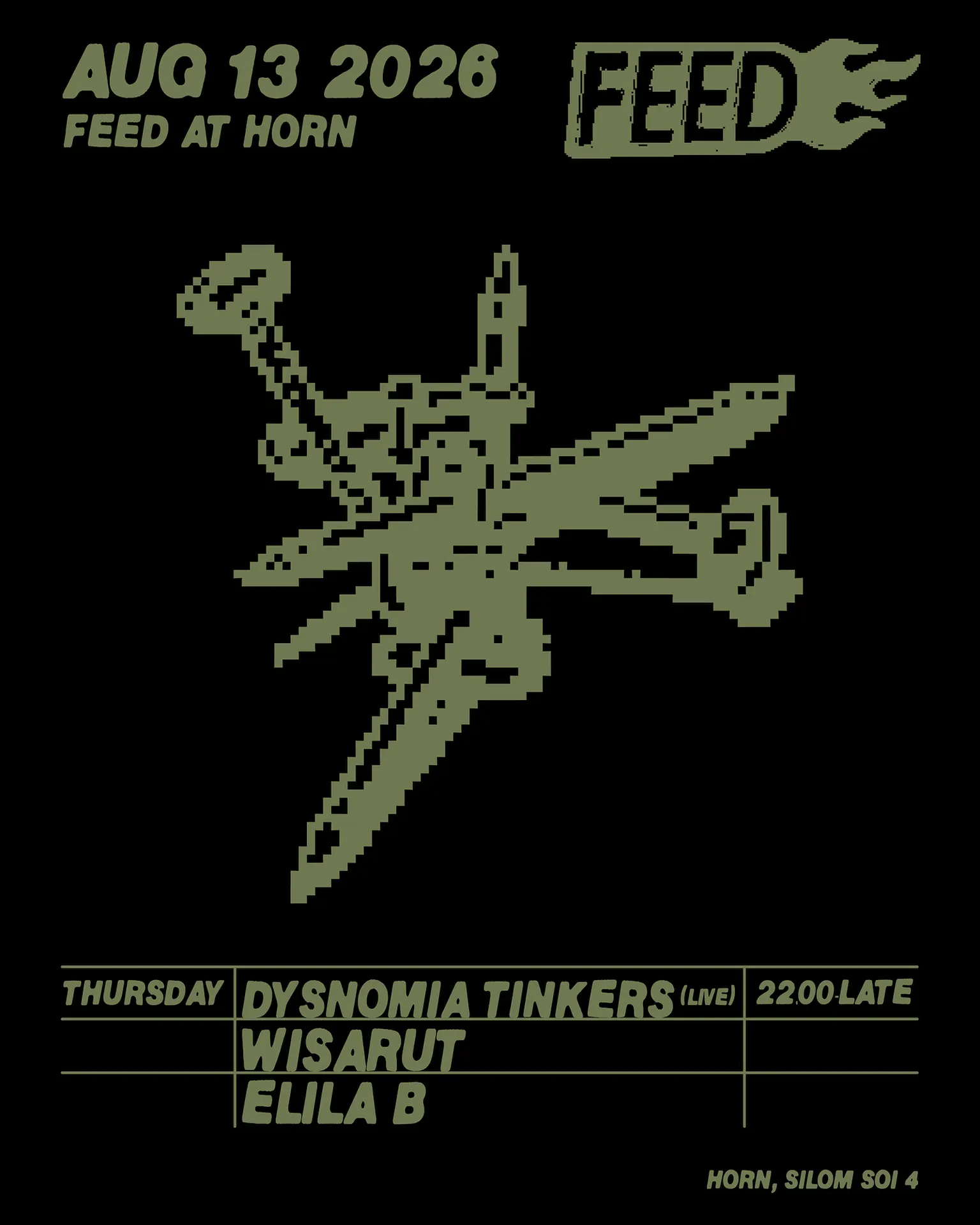 FEED with Dysnomia Tinkers (live) / Wisarut / elila.b thumbnail